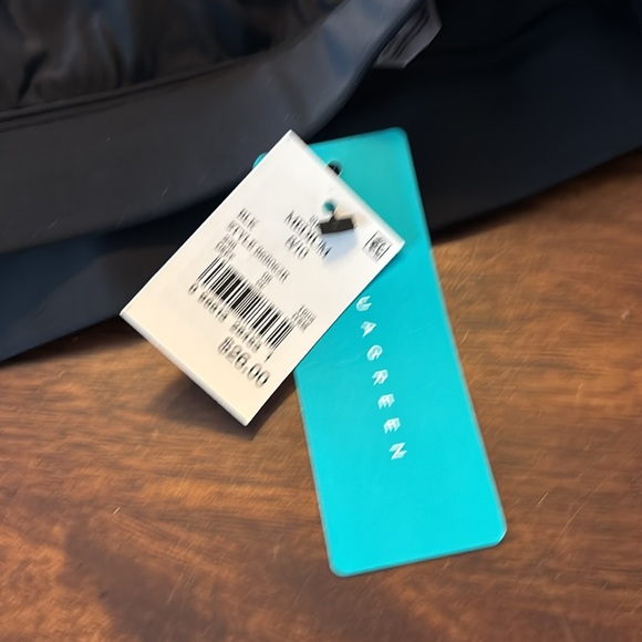 Aqua green swimwear, black swim, bottom, size medium - Picture 8 of 8